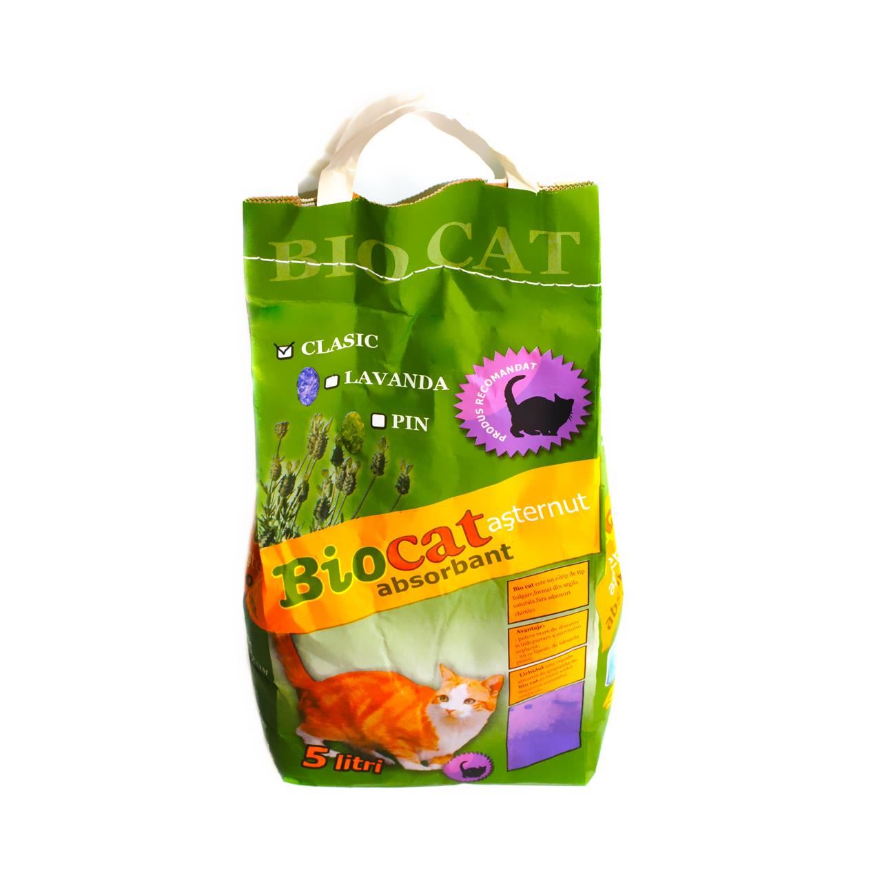 Asternut Pentru Litiera Pisici Nisip Biocat 4,6 Kg BIOCAT