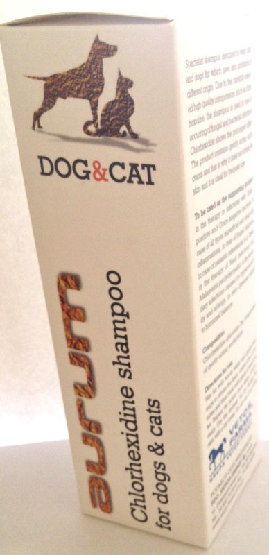 AURUM Sampon cu clorhexidina pentru caine si pisica, 250 ml petmart.ro