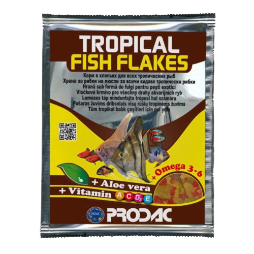 Hrana pentru pesti, Prodac Tropical Fish Flakes, 12 g imagine