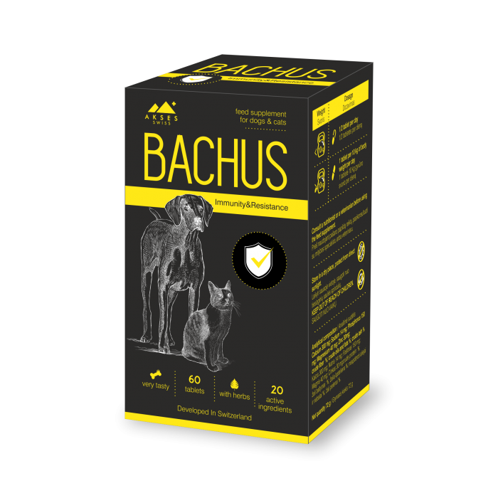 BACHUS Immunity & Resistance, suplimente nutritive pentru caini si pisici Bachus