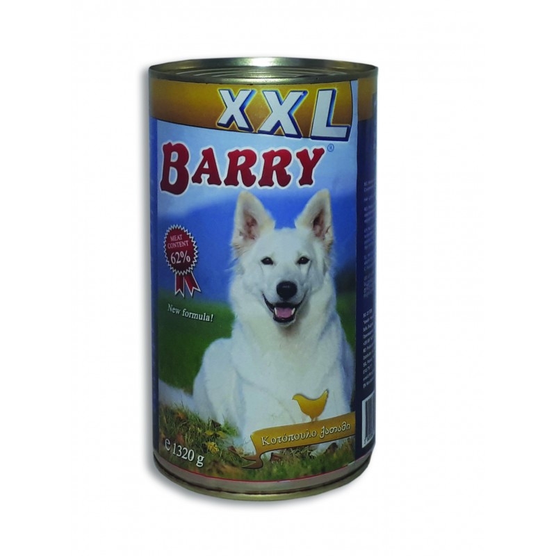 Hrana umeda, Barry XXL Pui, 1320 g Barry
