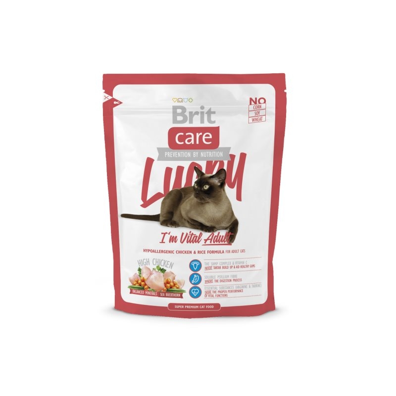 Brit care cat lucky vital adult, 400 g