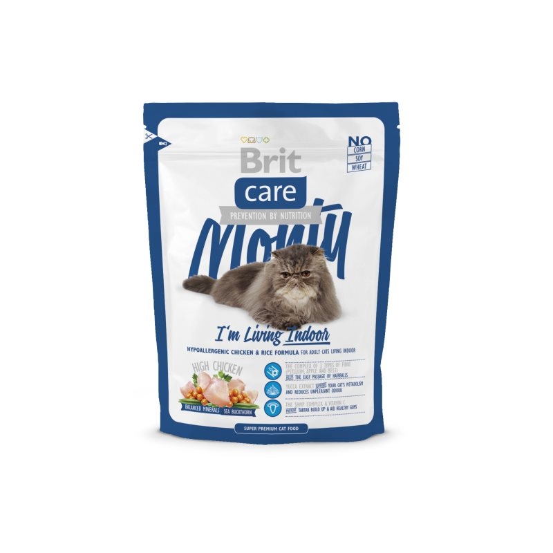Brit care cat monty living indoor, 400 g