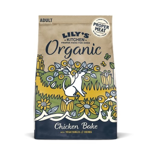 Lily’s Kitchen Dog Organic Chicken Bake Adult Dry Food 7kg petmart