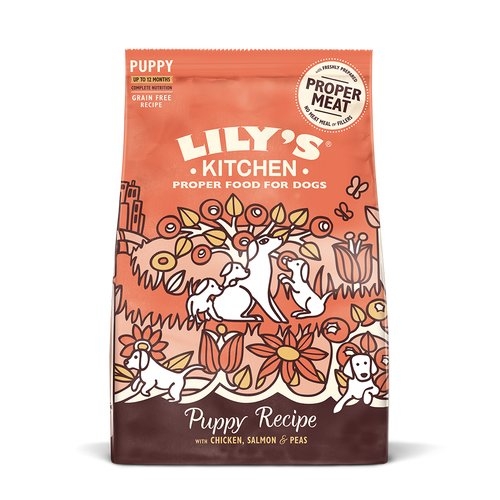 Lily’s Kitchen Dog Chicken and Salmon Puppy Recipe, 1 kg Lily's Kitchen imagine 2022