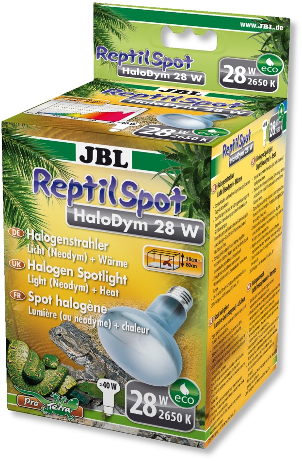 Bec JBL ReptilSpot Halodym 28 W JBL imagine 2022