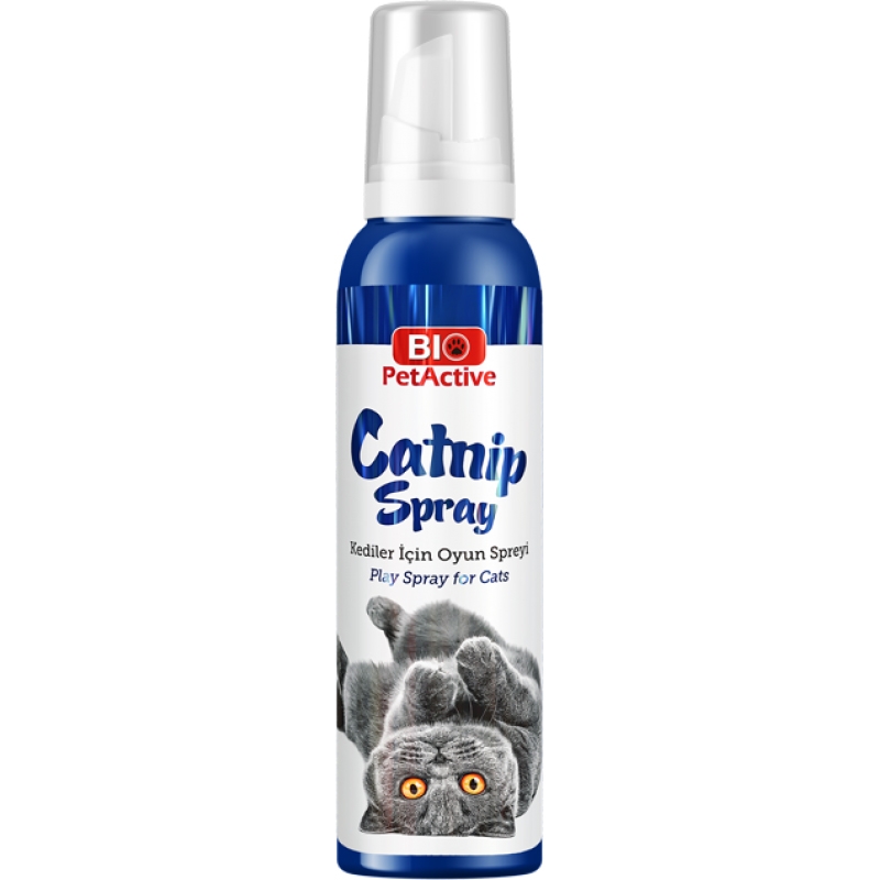 Spray iarba pisicii, Bio PetActive Catnip Spray, 100 ml Bio PetActive