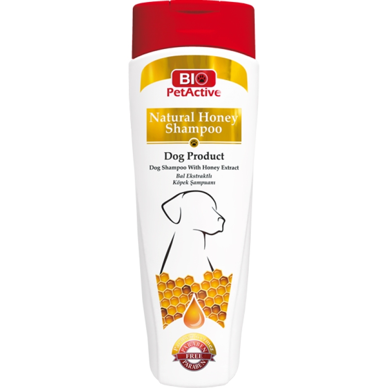 Sampon pentru caini, bio petactive natural honey shampoo dogs, 400 ml