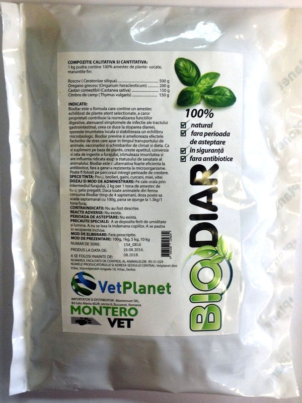 Biodiar Powder, 100 g petmart