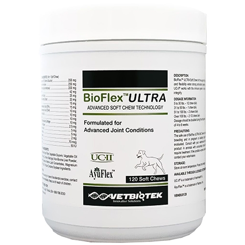 Bioflex Ultra, Vetbiotek, 120 tablete petmart.ro