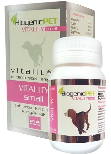 BiogenicPET Vitality Small, 60 comprimate petmart