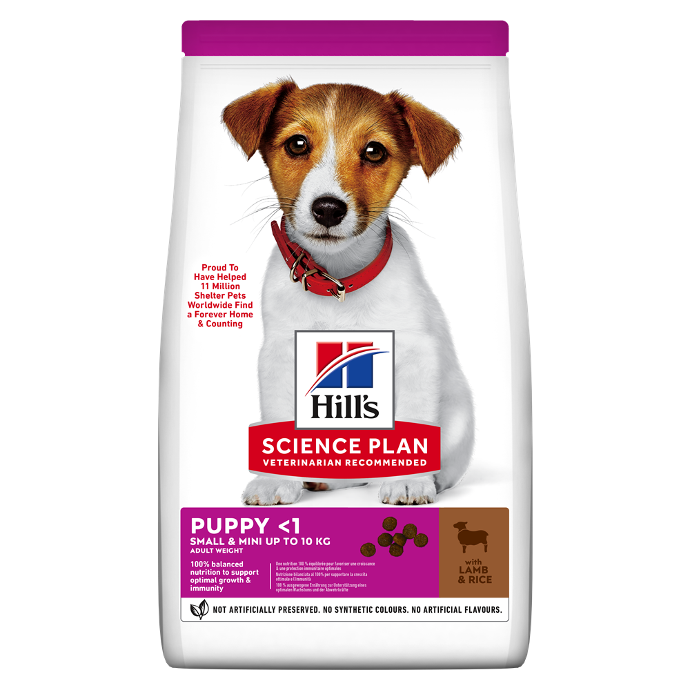 Hill’s SP Canine Puppy Small and Mini Lamb and Rice, 300 g Hill's