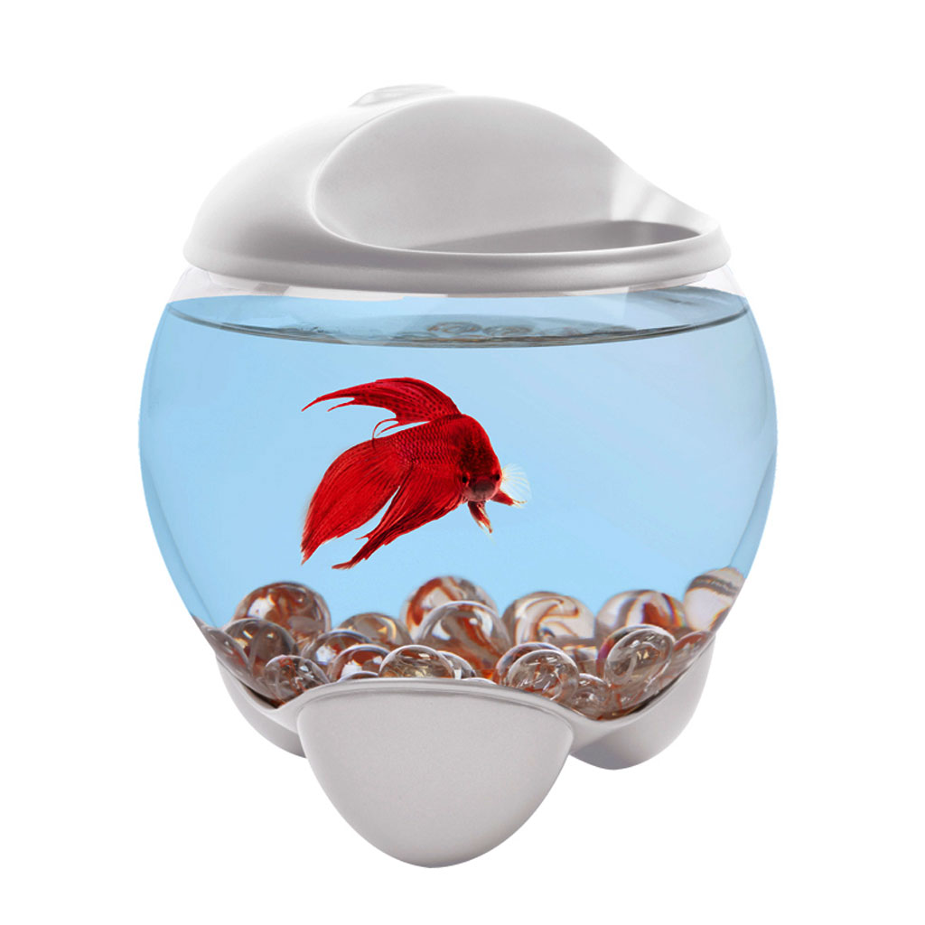 Bol tetra betta bubble alb 1.8 l