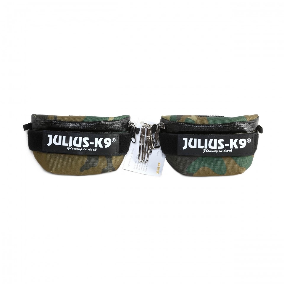 Borsetute pentru hamurile julius k9, mini-4, camuflaj