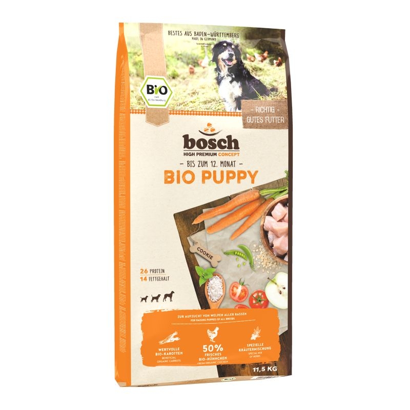 Bosch bio puppy + morcovi 11,5 kg 