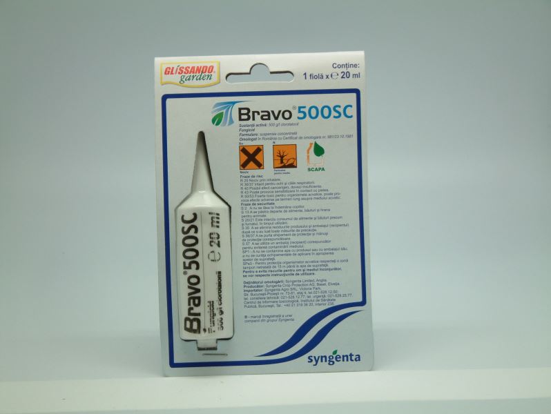 BRAVO 500 SC, FIOLA 20 ML petmart
