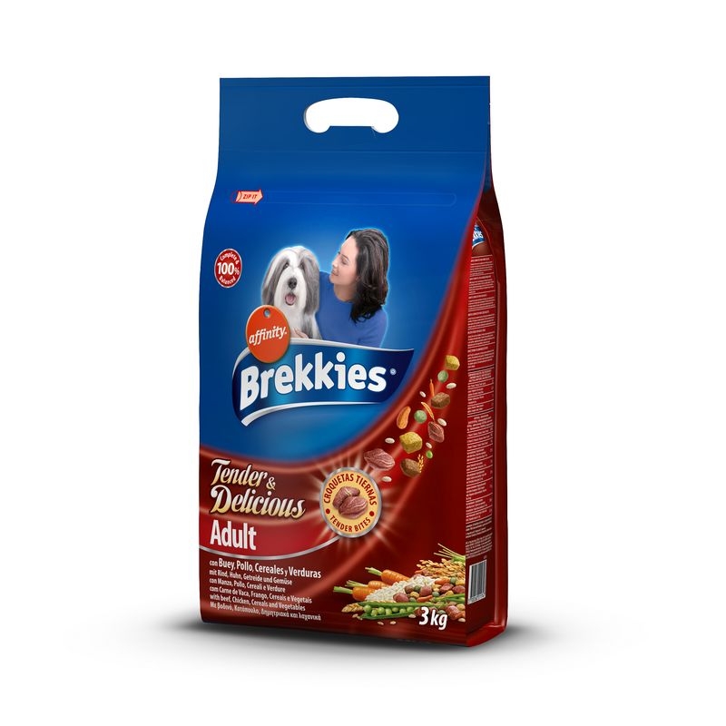 Brekkies Dog Delicious Vita, 3 kg imagine