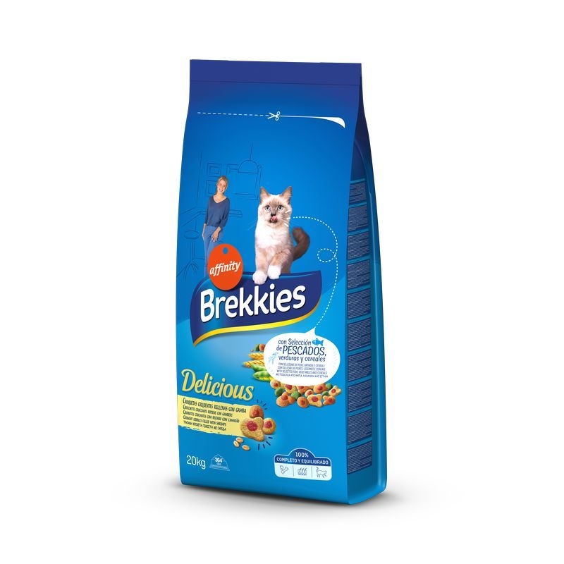 Brekkies Excel Cat Delice Peste, 20 kg imagine
