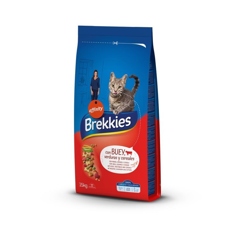 Brekkies Excel Cat Mix Vita, 15 kg imagine