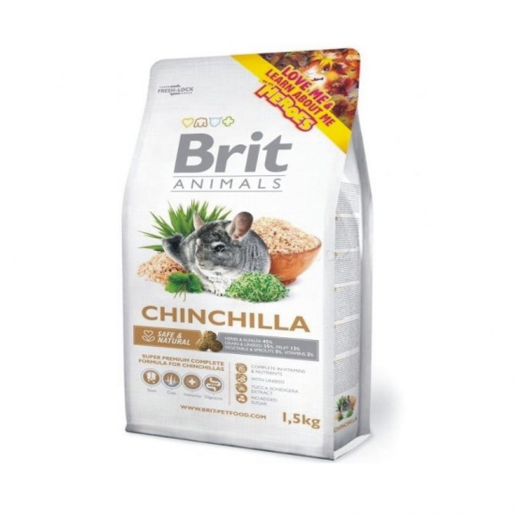 Brit animals chinchilla, 1.5 kg