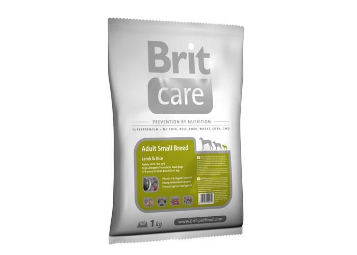 Brit Care Adult Small Breed Lamb & Rice, 1 kg Brit imagine 2022