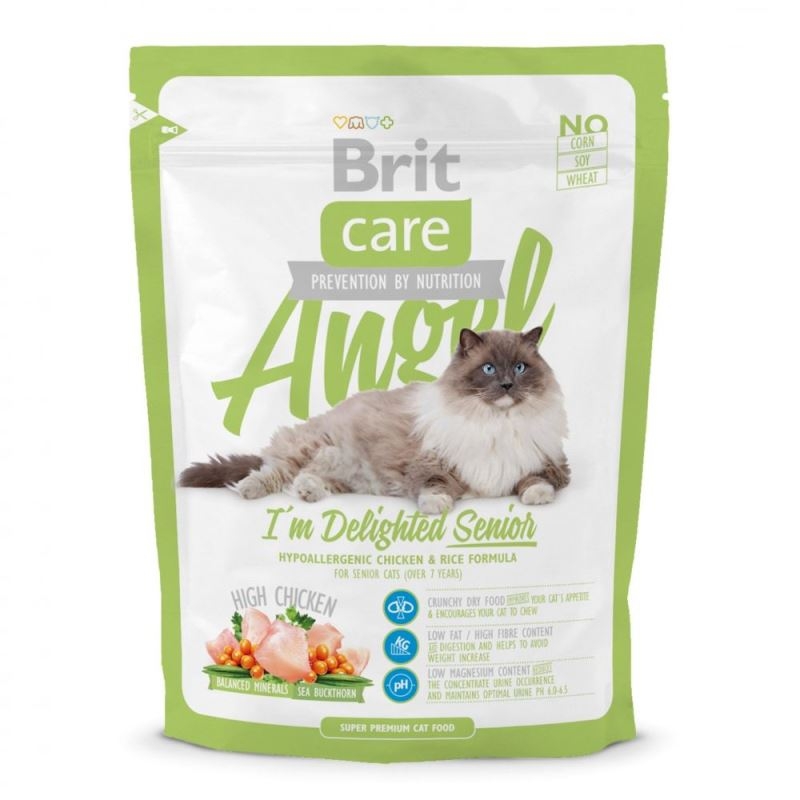 Brit Care Cat Angel Delighted Senior, 400 g Brit imagine 2022