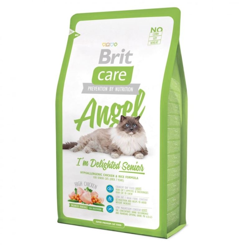 Brit Care Cat Angel Delighted Senior, 7 kg Brit imagine 2022