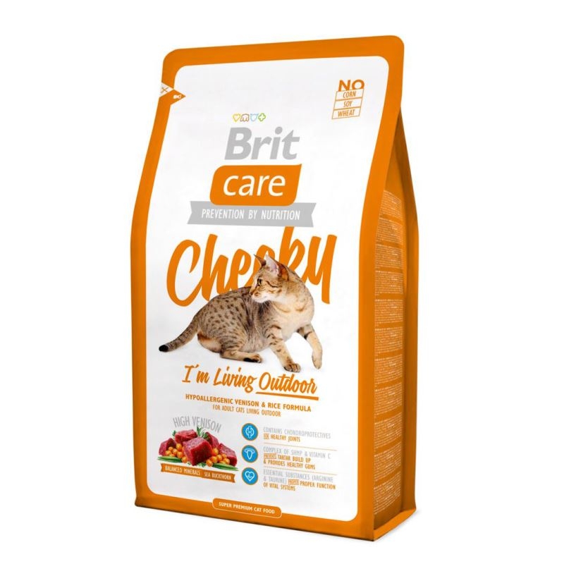 Brit Care Cat Cheeky Living Outdoor, 2 Kg imagine