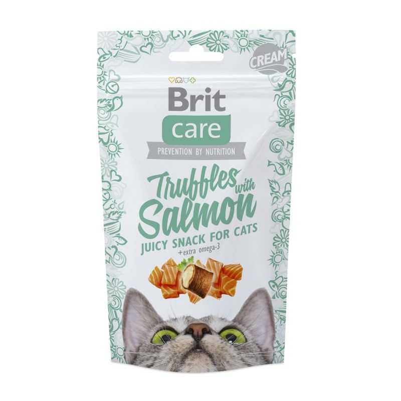 Brit Care Cat Snack Truffles Salmon, 50 g petmart