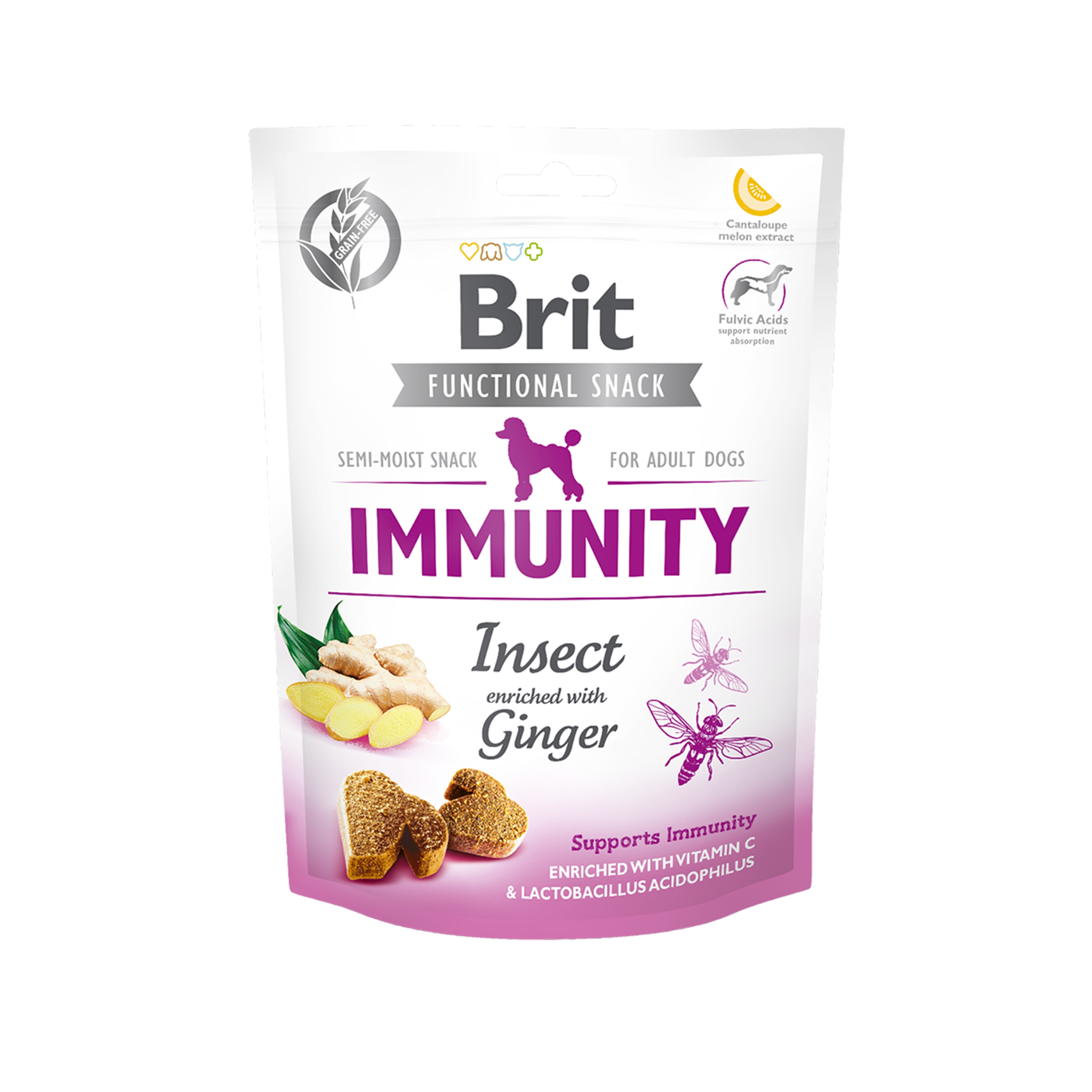 Brit Care Dog Snack Immunity Insect, 150 g Brit imagine 2022
