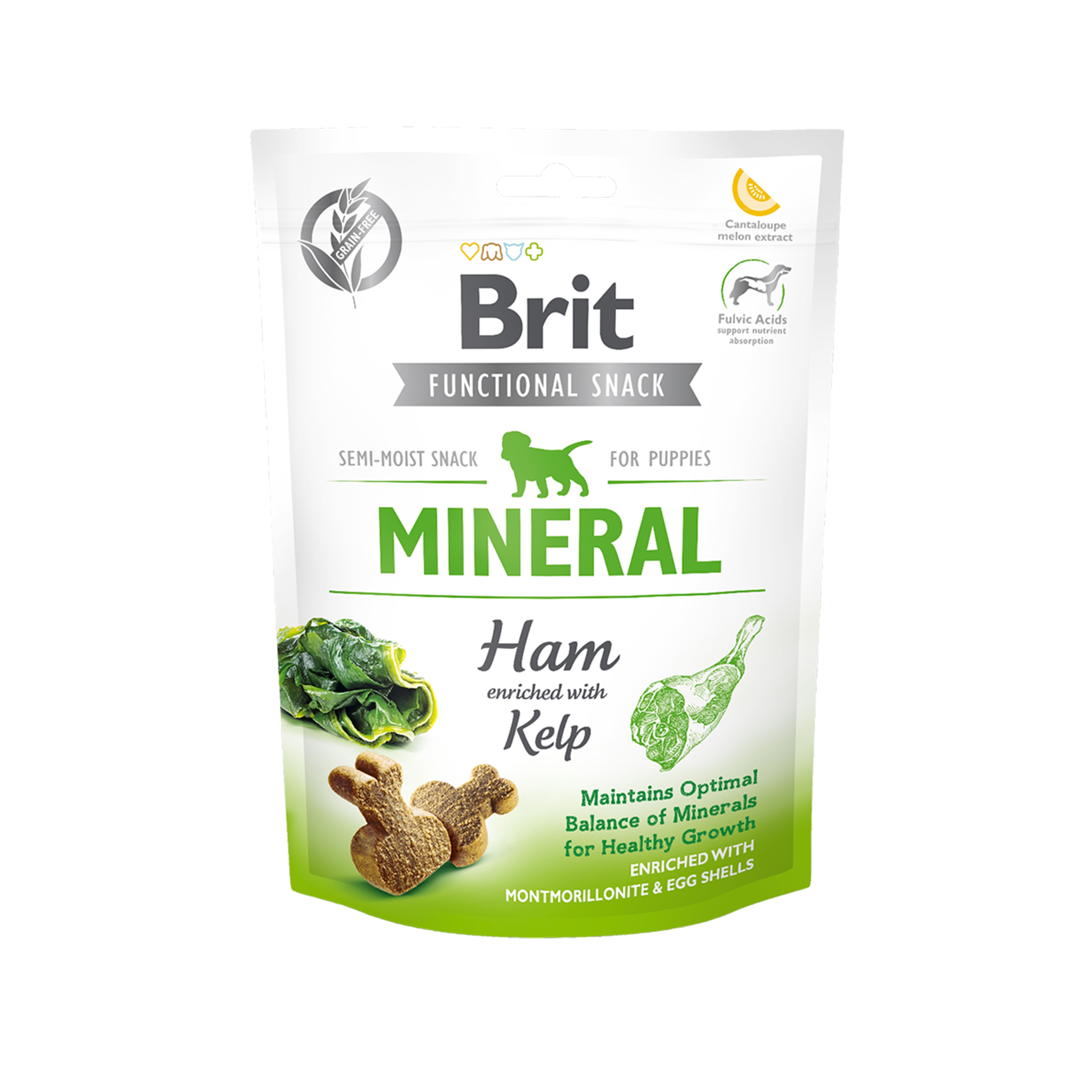 Brit Care Dog Snack Mineral Ham for Puppies, 150 g Brit
