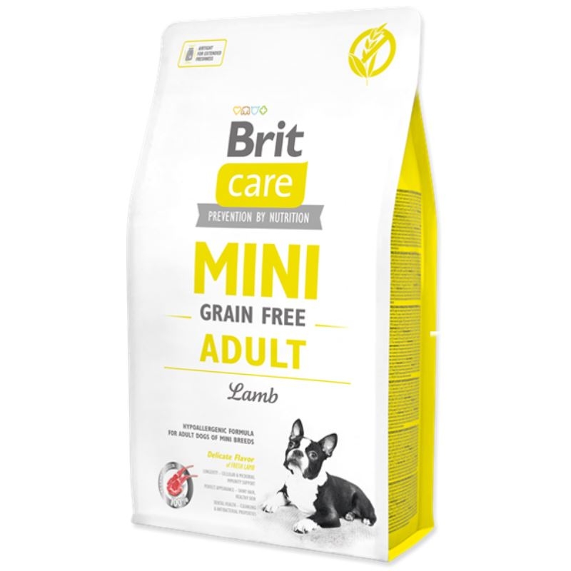 Brit Care Mini Grain Free Adult Lamb, 2 kg Brit imagine 2022