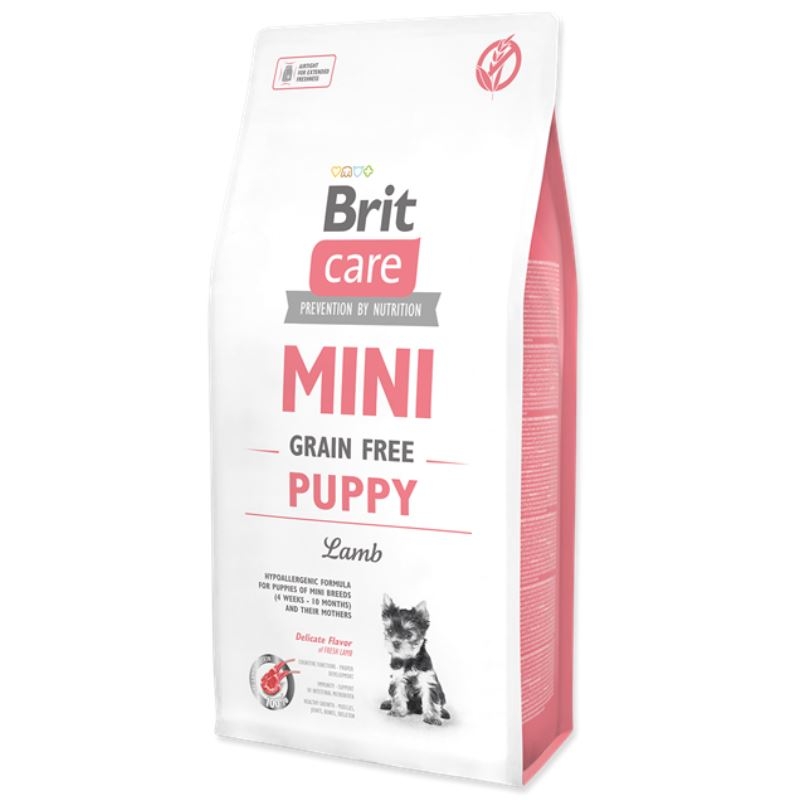 Brit Care Mini Grain Free Puppy Lamb, 7 kg Brit imagine 2022