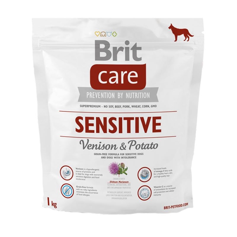 Brit Care Sensitive Venison and Potato, 1 kg petmart