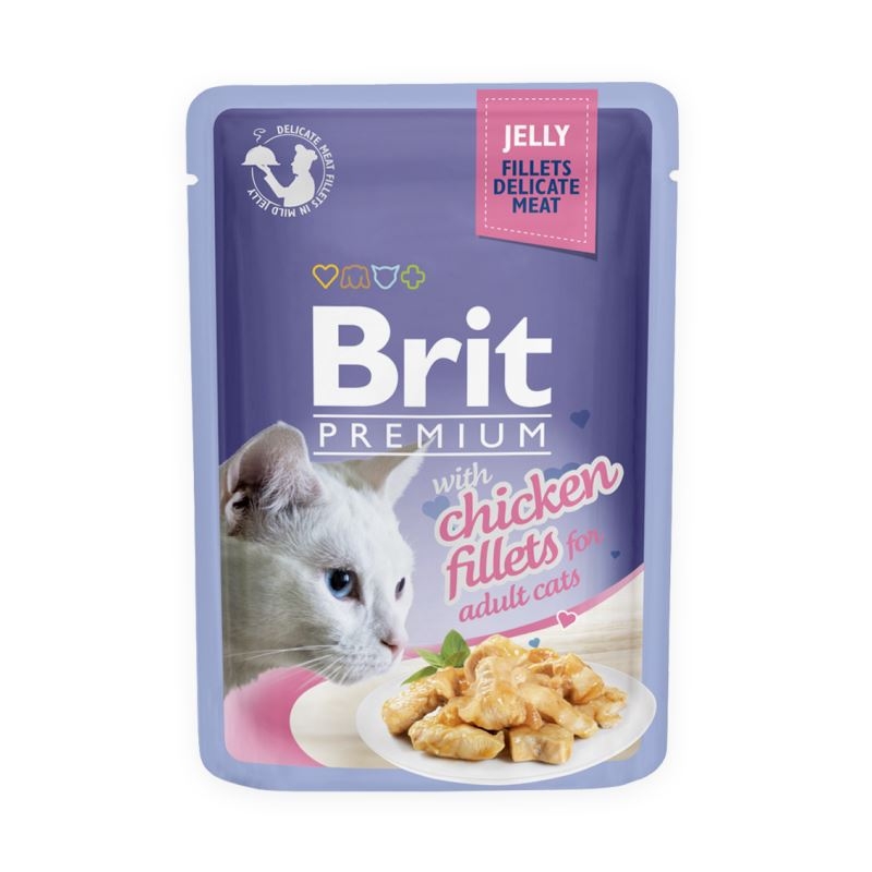 Brit Cat Delicate Chicken in Jelly, 85 Brit imagine 2022