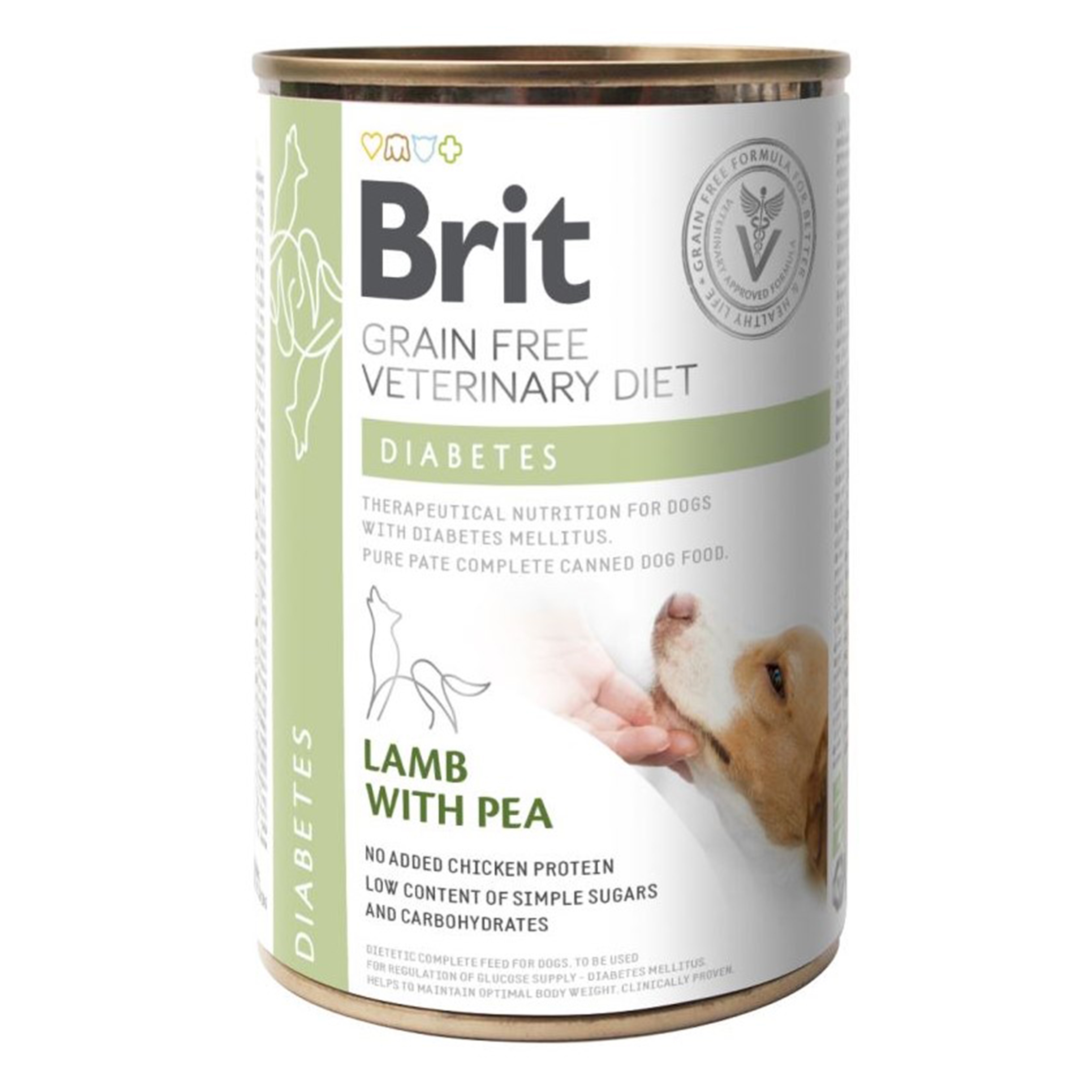 Brit GF Veterinary Diets Dog Diabetes, 400 g BRIT
