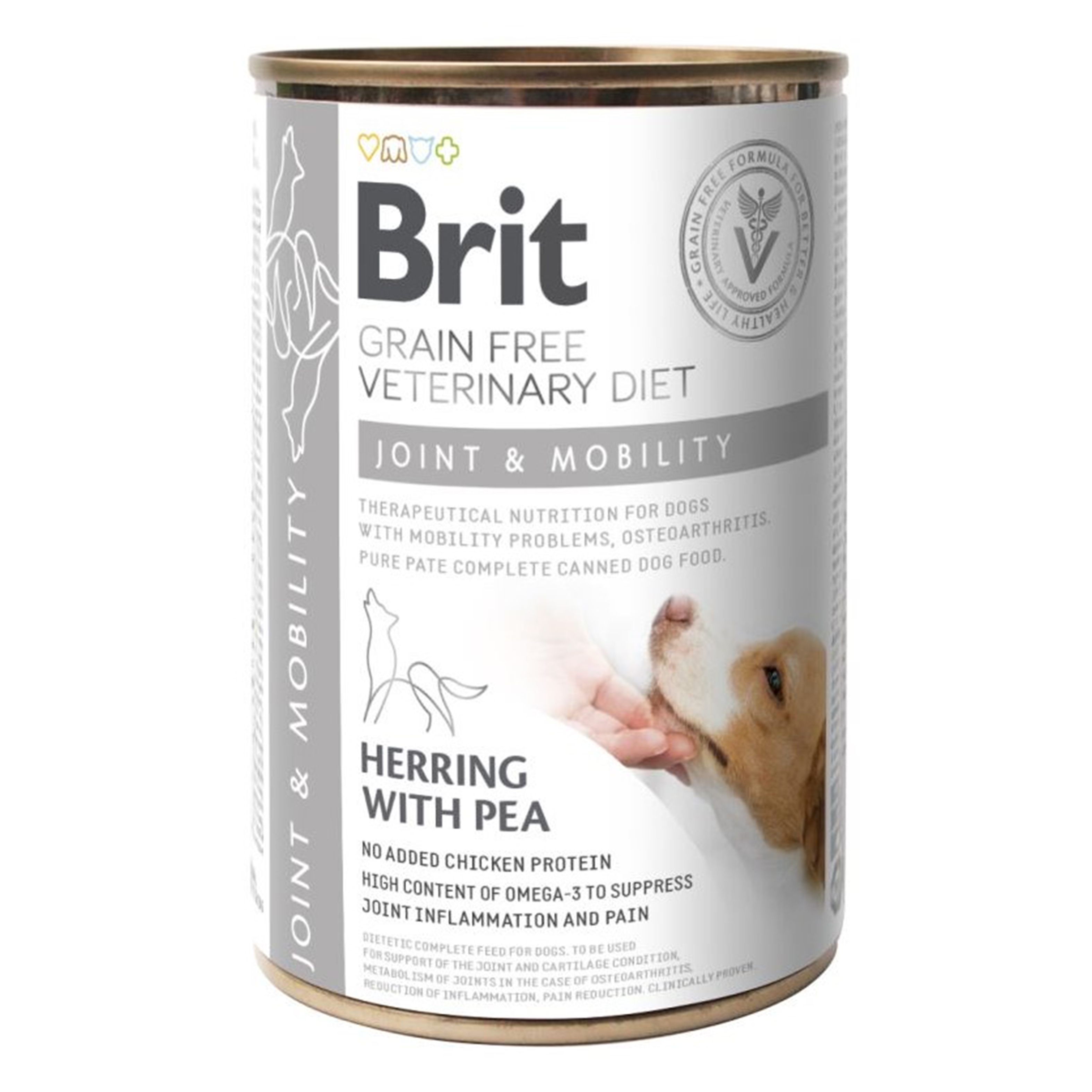 Brit GF Veterinary Diets Dog Joint and Mobility, 400 g Brit imagine 2022