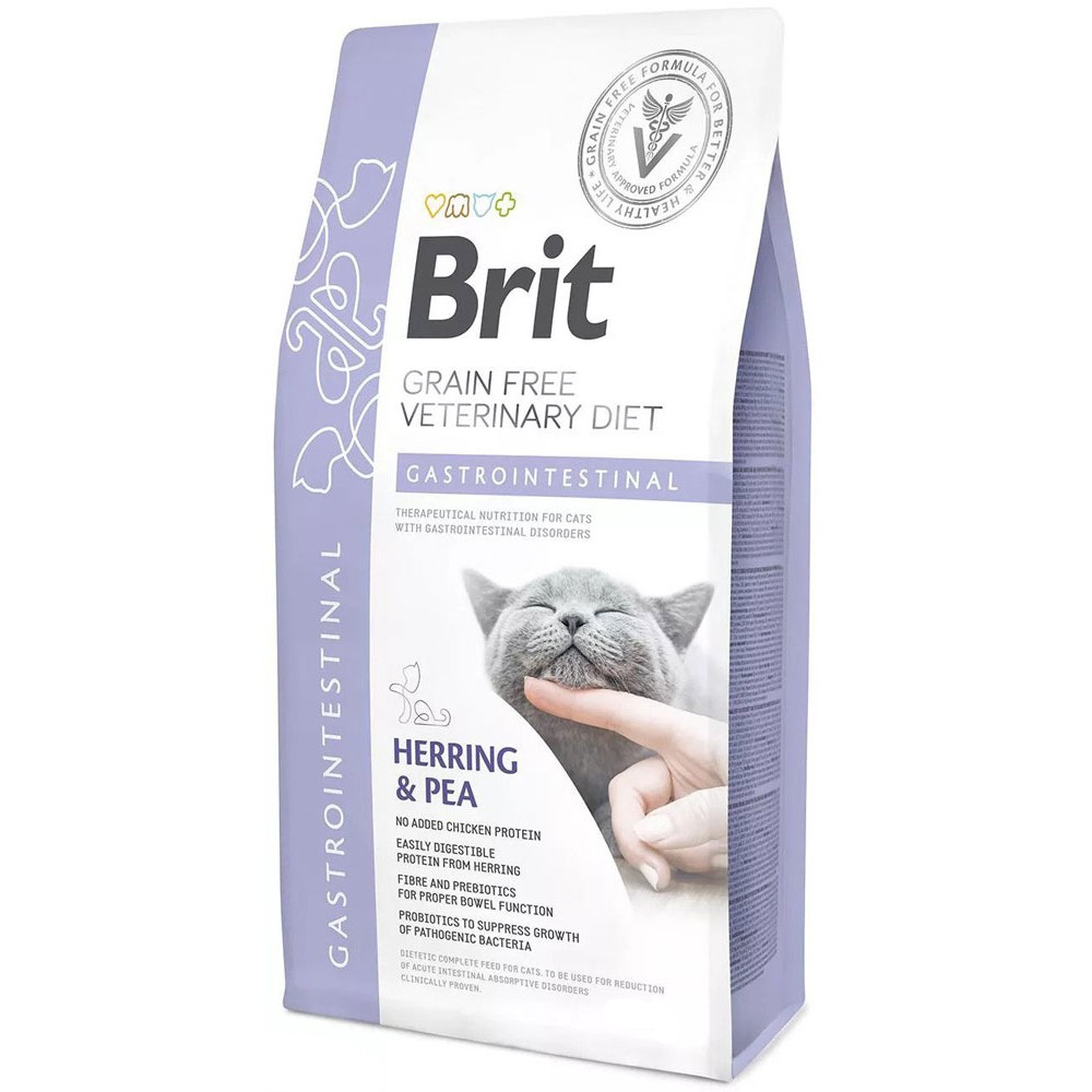 Brit Grain Free Veterinary Diets Cat Gastrointestinal, 2 kg Brit imagine 2022