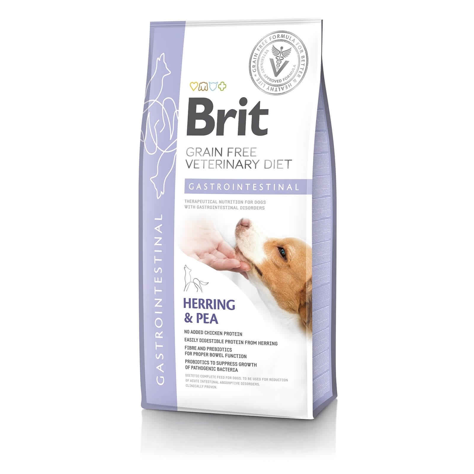Brit grain free veterinary diets dog gastrointestinal, 12 kg