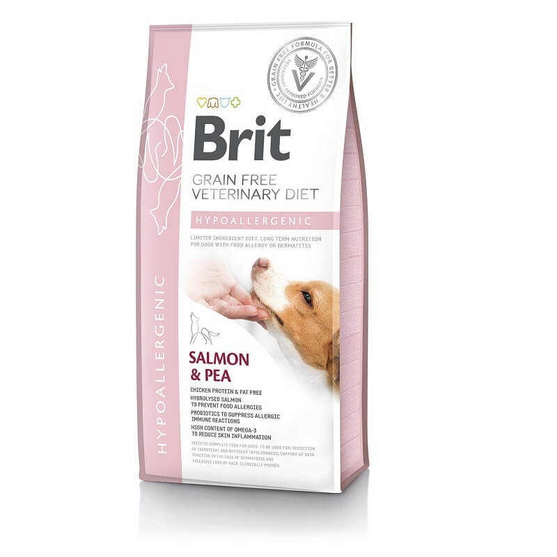 Brit Grain Free Veterinary Diets Dog Hypoallergenic, 12 kg BRIT