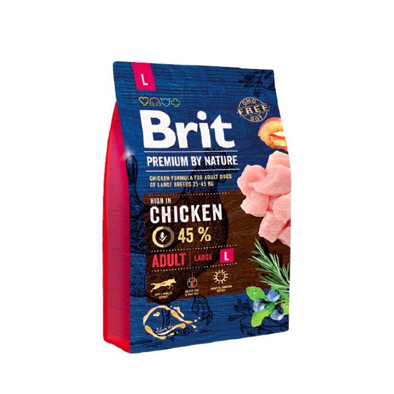 Brit Premium by Nature Adult Large, 3 kg Brit imagine 2022