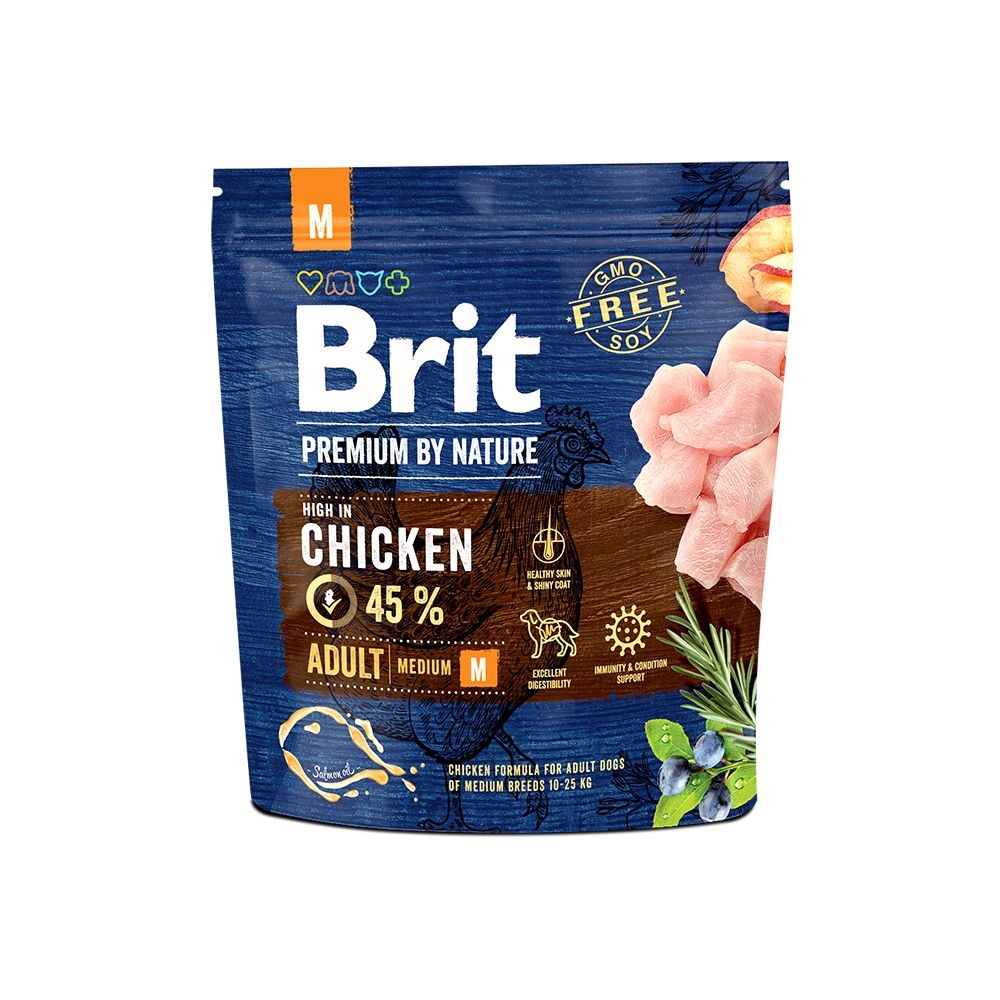 Brit Premium by Nature Adult M, 1 kg petmart