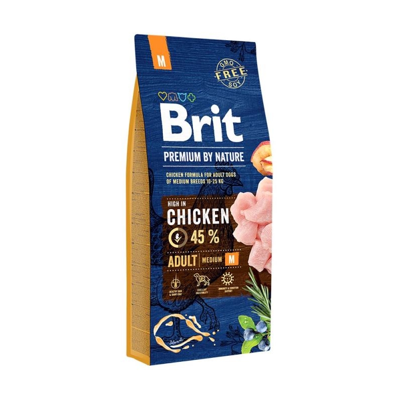 Brit Premium by Nature Adult Medium, 15 kg Brit imagine 2022