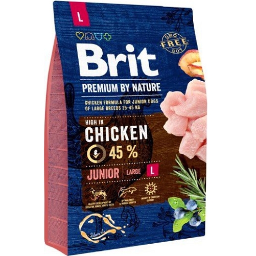 Brit Premium By Nature Junior L, 3 kg Brit