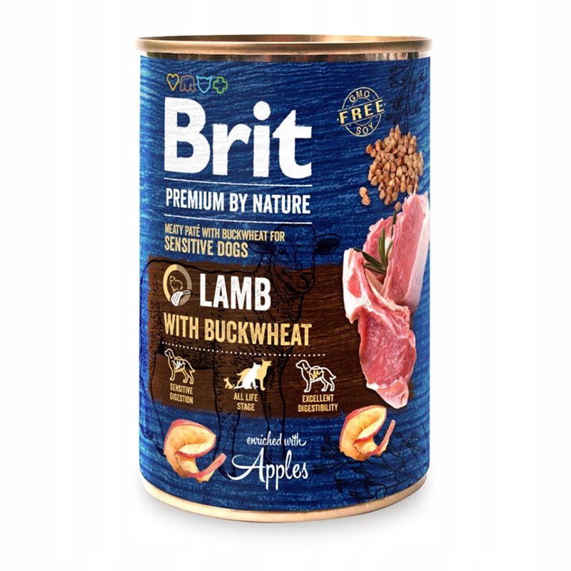 Brit Premium by Nature Lamb with Buckwheat, 400 g BRIT