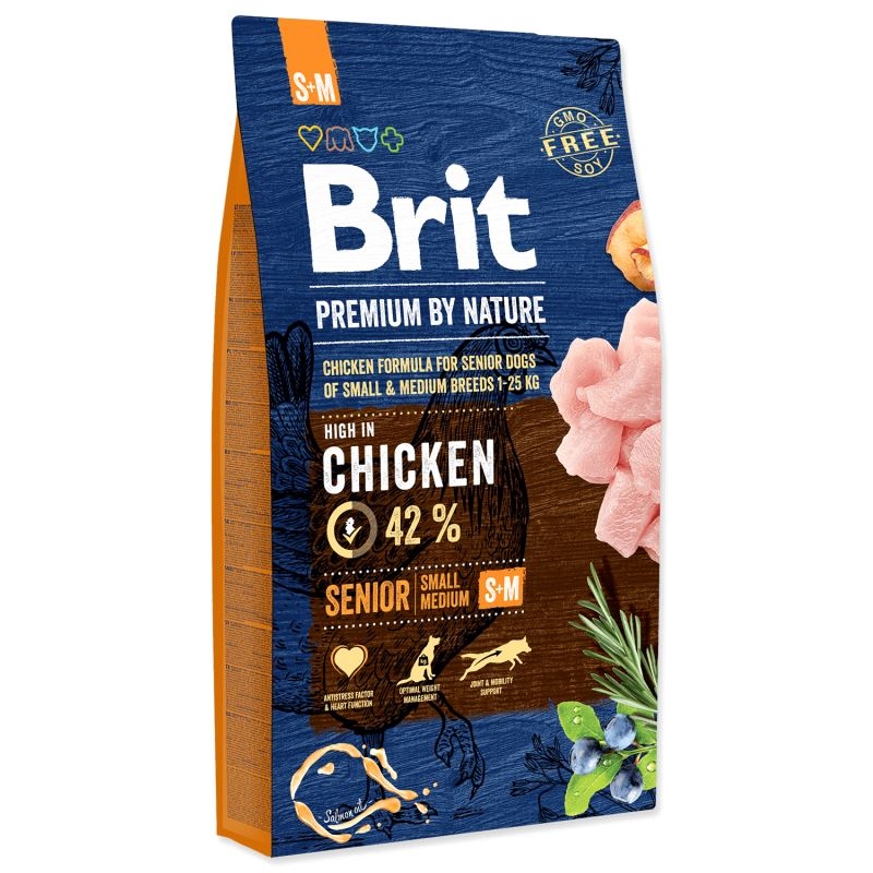 Brit Premium by Nature Senior S plus M, 15 kg Brit imagine 2022