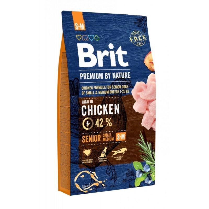 Brit Premium by Nature Senior S plus M, 8 kg Brit imagine 2022