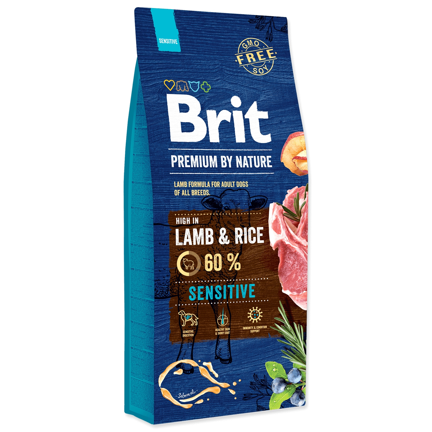 Brit Premium by Nature Sensitive Lamb, 15 kg Brit imagine 2022