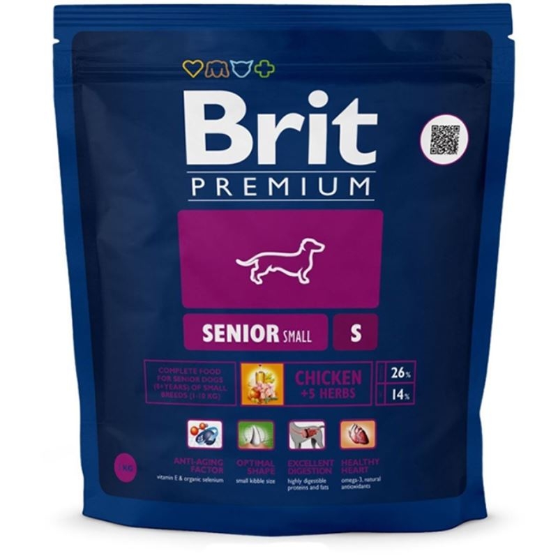 Brit Premium Senior Small, 1 kg Brit imagine 2022
