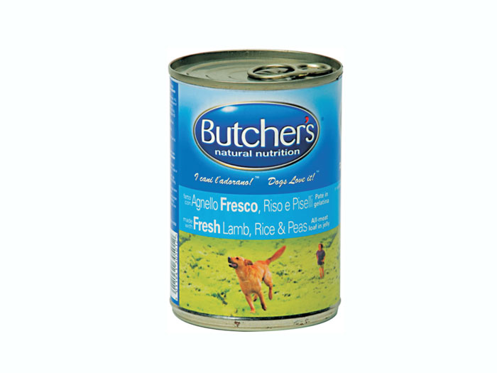 Butchers miel orez si mazare 390 g